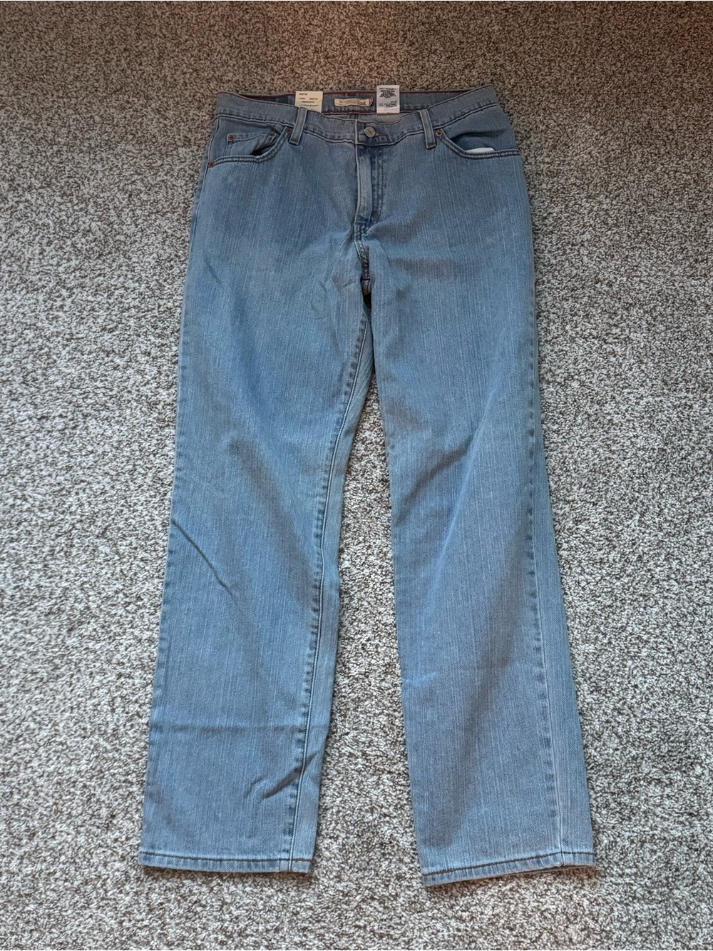 Vintage Y2K Levi’s 550 Women's Relaxed Tapered Jeans 12M Deadstock NWT Oct 2007